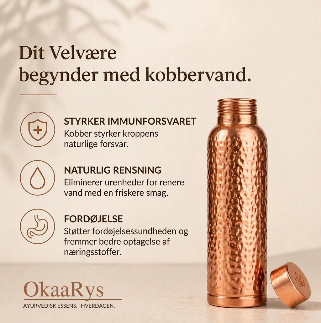 Okaaris – Kobberflasken Der Renser Dit Vand Naturligt